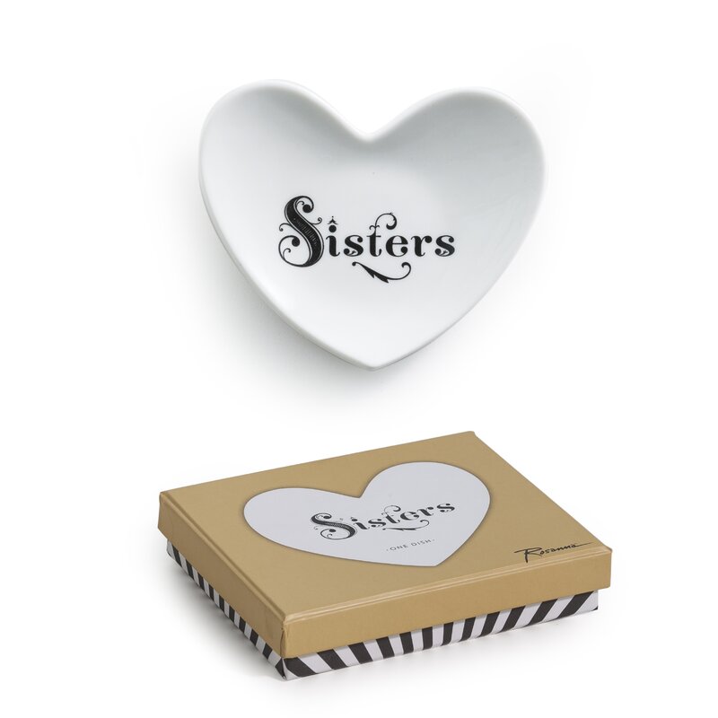 Sisters Heart Dish - Kingfisher Road - Online Boutique