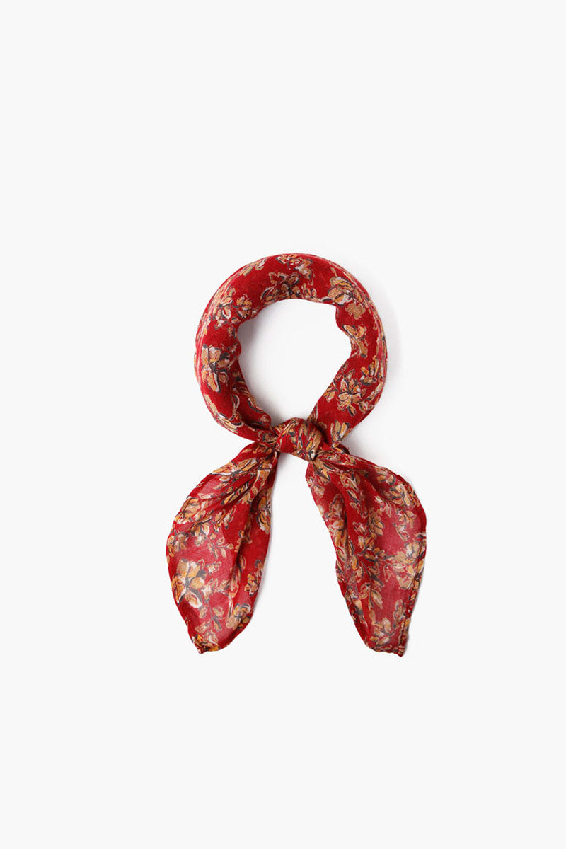 Rio Red Floral Bandana - Kingfisher Road - Online Boutique
