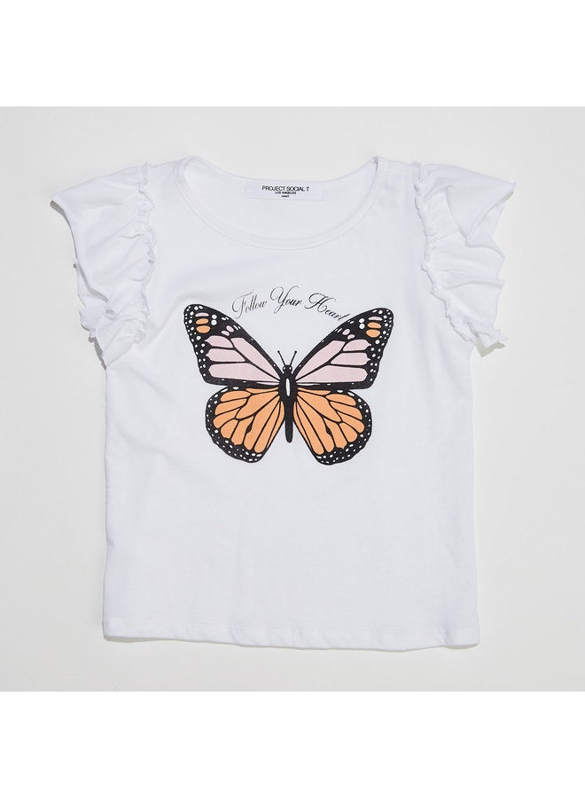 Butterfly Tee - Kingfisher Road - Online Boutique