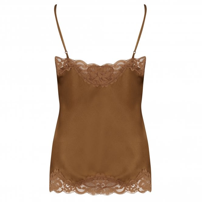 Floral Lace Cami - Tobacco - Kingfisher Road - Online Boutique