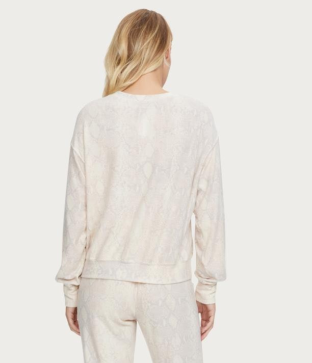 Gigi Snake Print Pullover - Kingfisher Road - Online Boutique