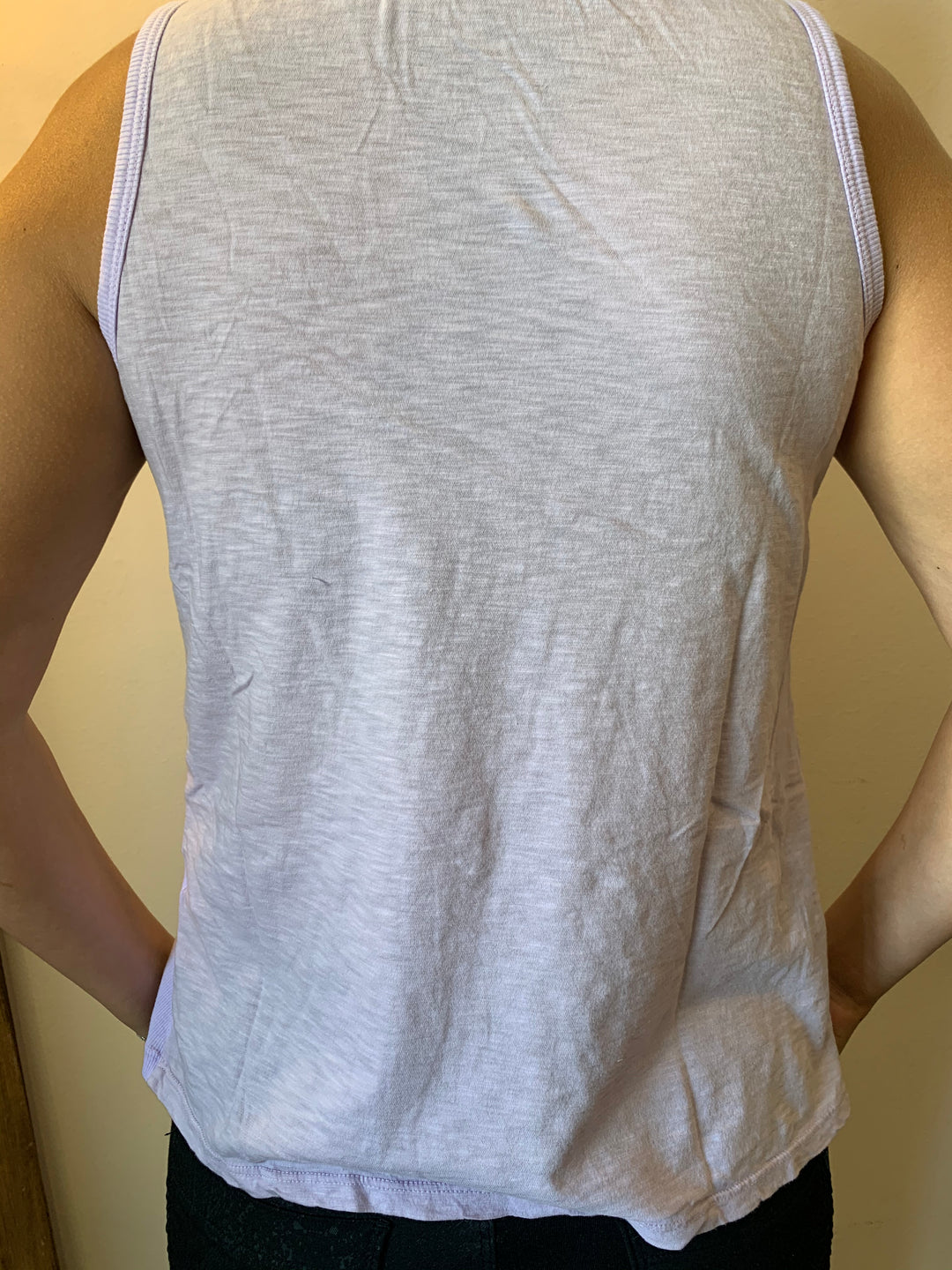Lara Scoop Neck Tank with Ribbing - Pale Lilac - Kingfisher Road - Online Boutique
