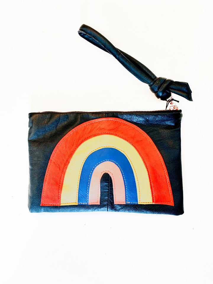 Primary Color Rainbow Clutch - Kingfisher Road - Online Boutique