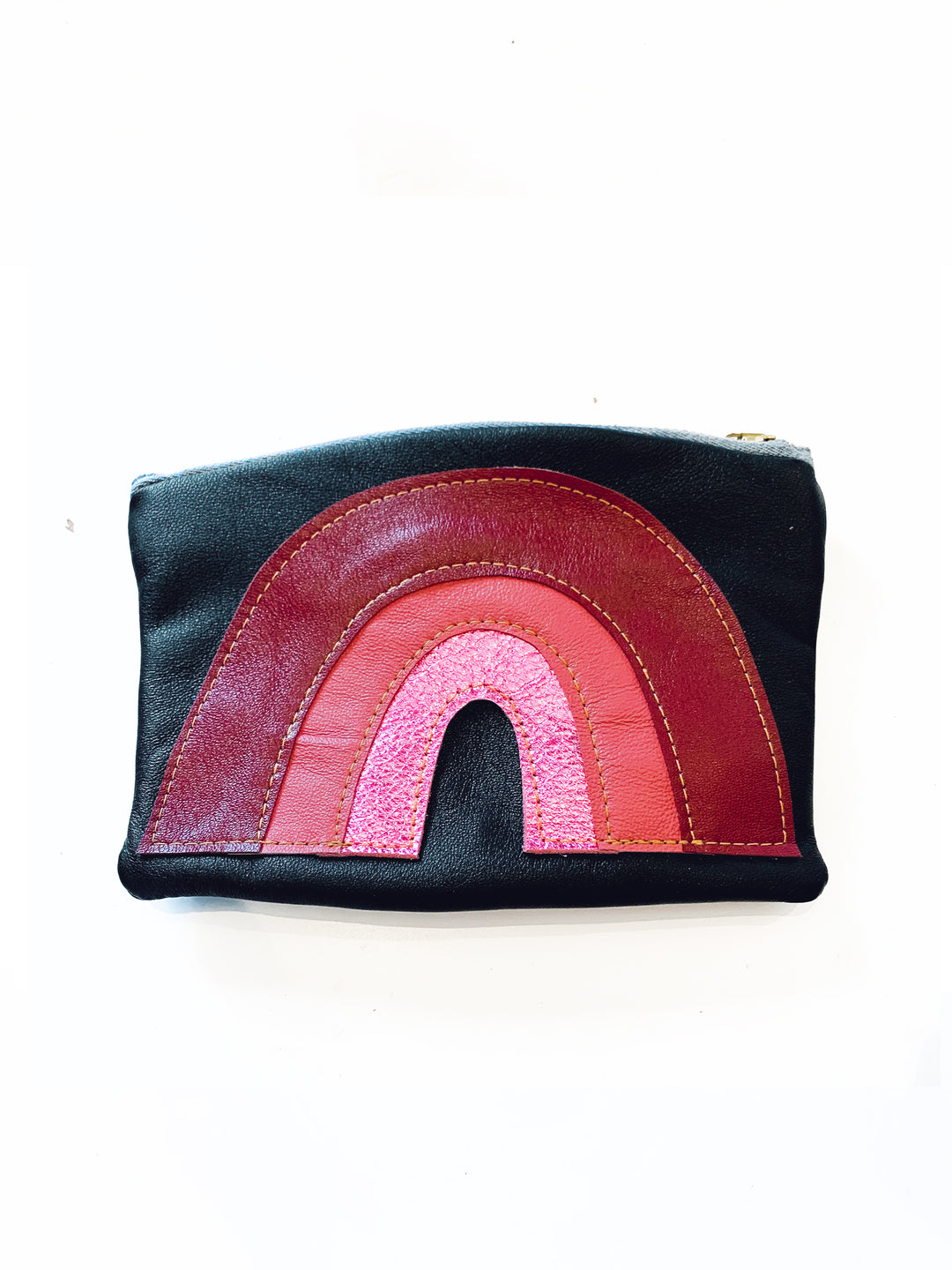 Red Rainbow Pouch - Kingfisher Road - Online Boutique