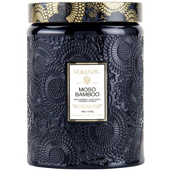 Moso Bamboo Large Jar Candle - Kingfisher Road - Online Boutique