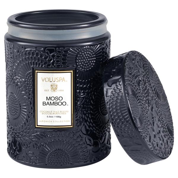 Moso Bamboo Small Jar Candle - Kingfisher Road - Online Boutique