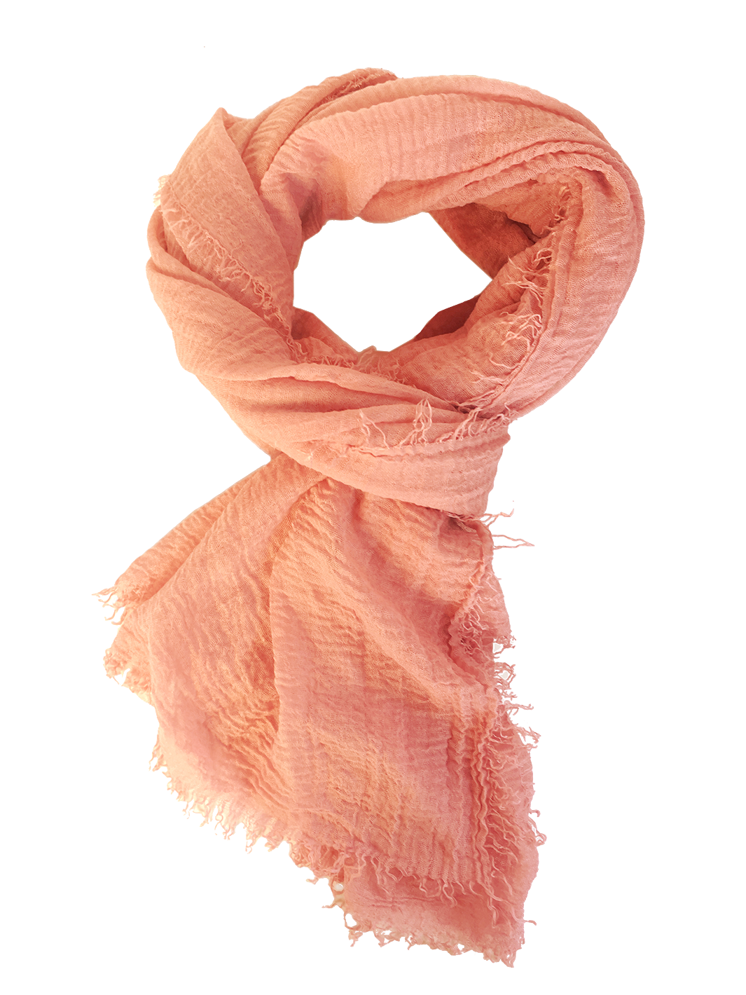Boho Scarf - Peach - Kingfisher Road - Online Boutique