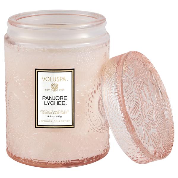 Panjore Lychee Small Jar Candle - Kingfisher Road - Online Boutique