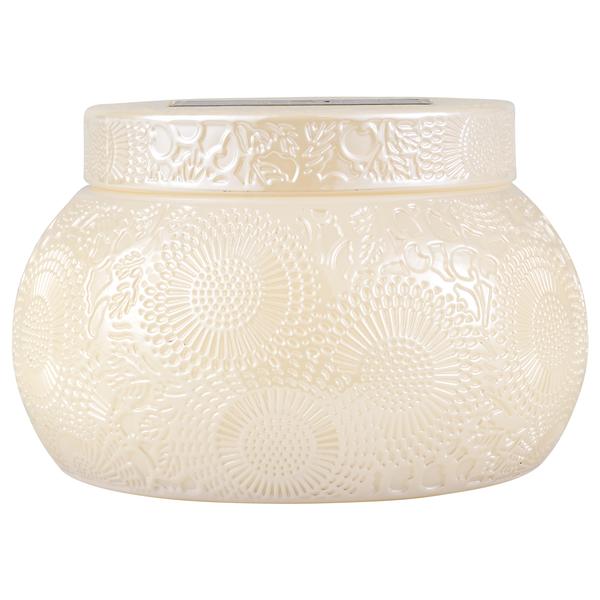 Santal Vanille Glass Bowl Candle - Kingfisher Road - Online Boutique