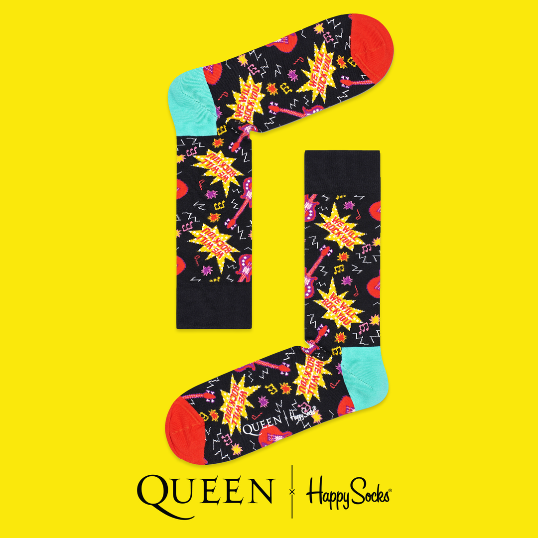 Queen: We Will Rock You Sock - Kingfisher Road - Online Boutique