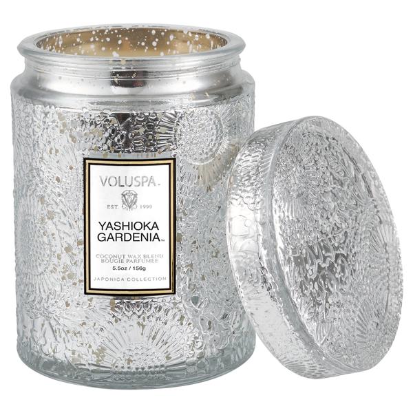 Yashioka Gardenia Small Jar Candle - Kingfisher Road - Online Boutique