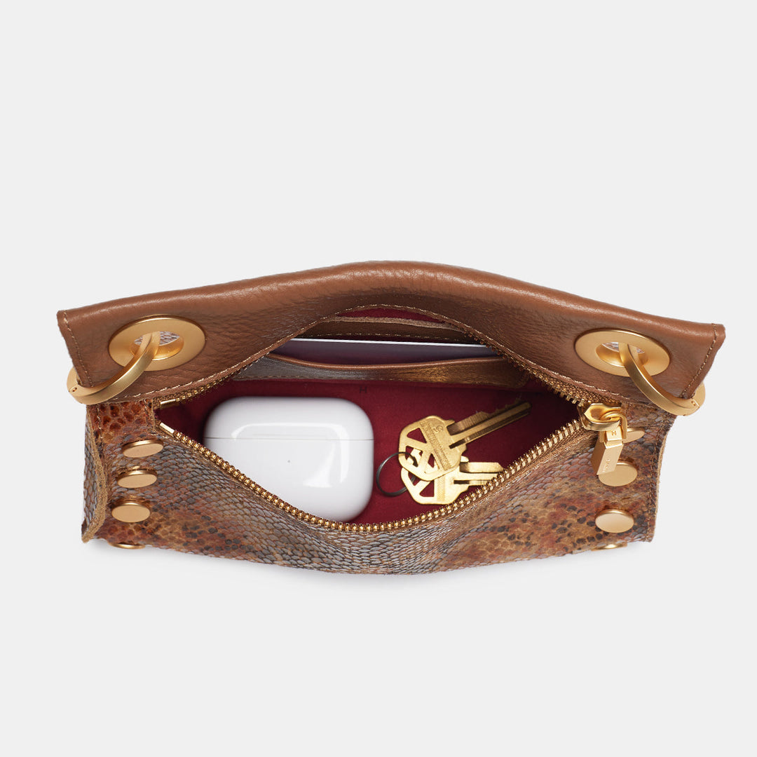 TONY SML-CENTERPIECE SNAKE/BRUSHED GOLD - Kingfisher Road - Online Boutique