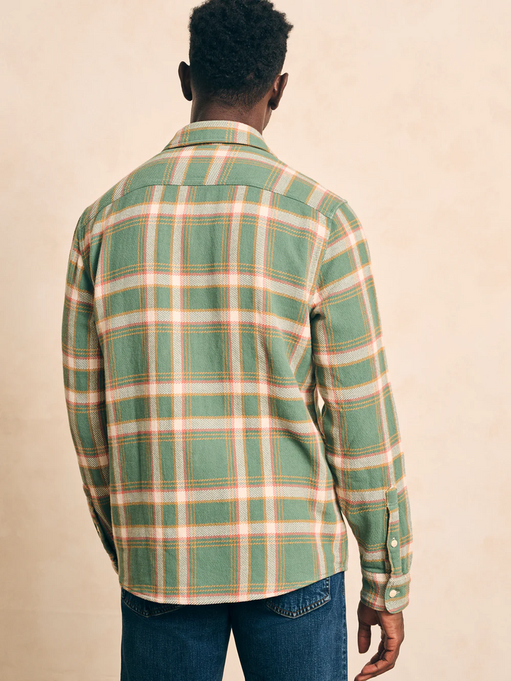 THE SURF FLANNEL - CEDAR VALLEY PLAID - Kingfisher Road - Online Boutique
