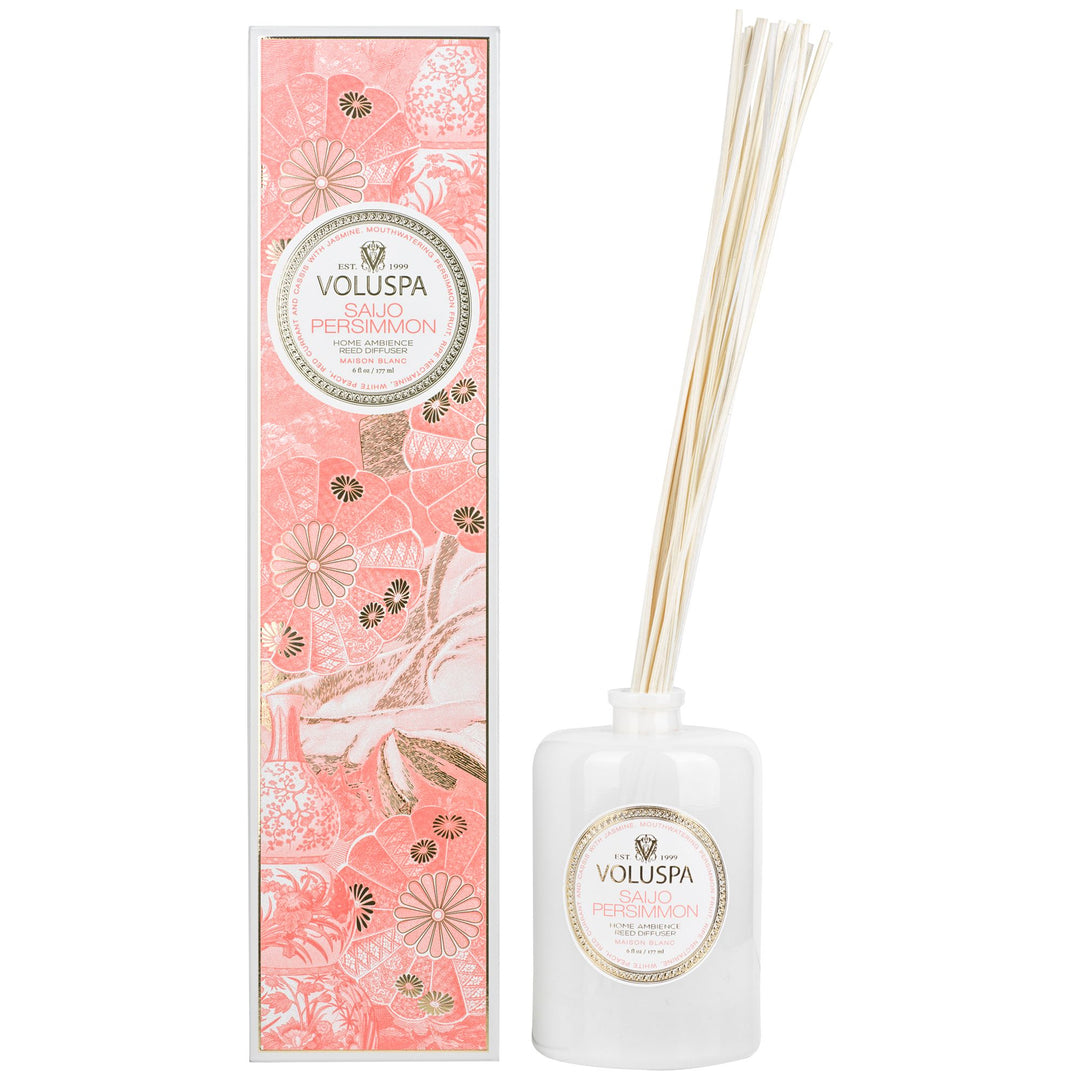 SAIJO PERSIMMON REED DIFFUSER - Kingfisher Road - Online Boutique