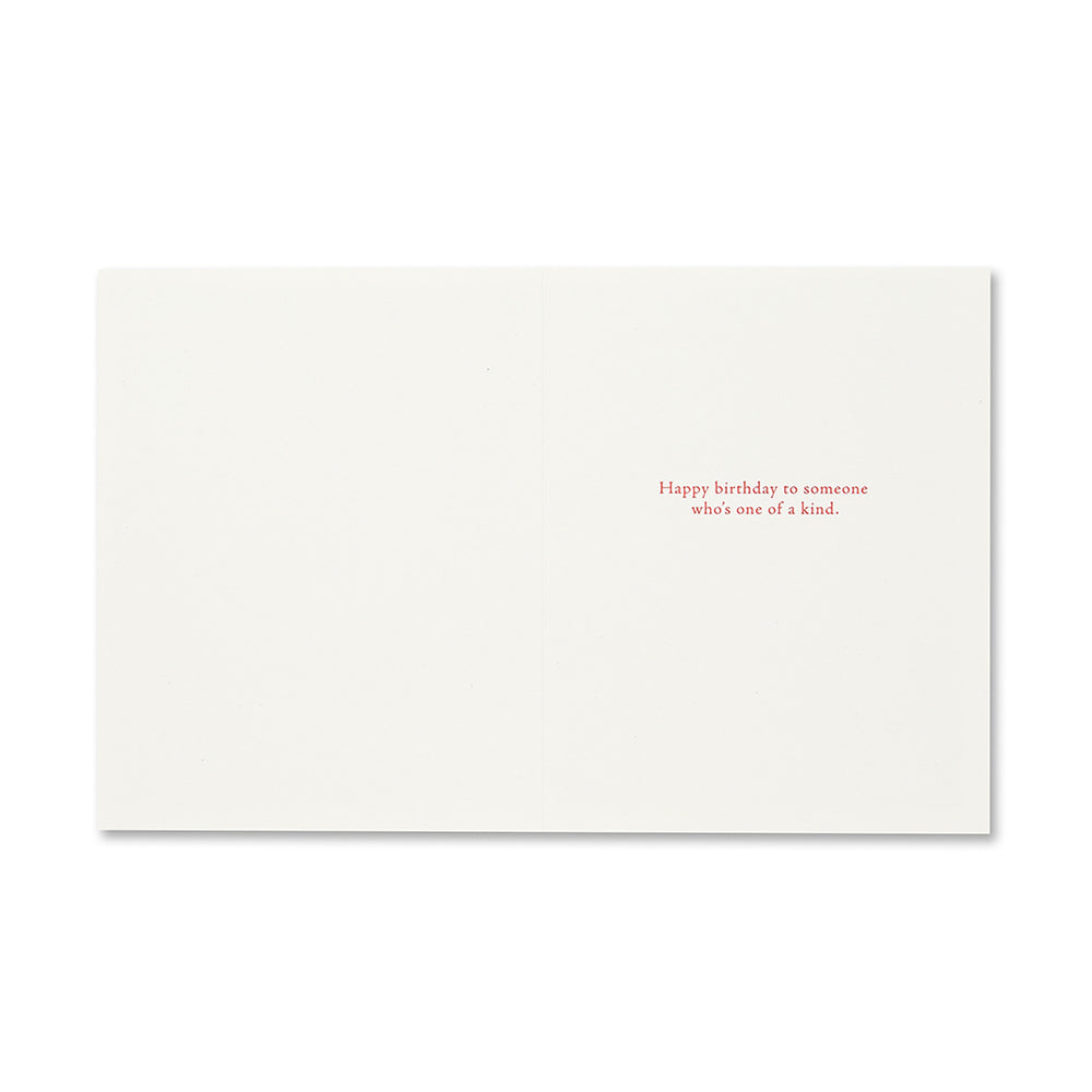 "You Are Like No Other" Birthday Card - Kingfisher Road - Online Boutique