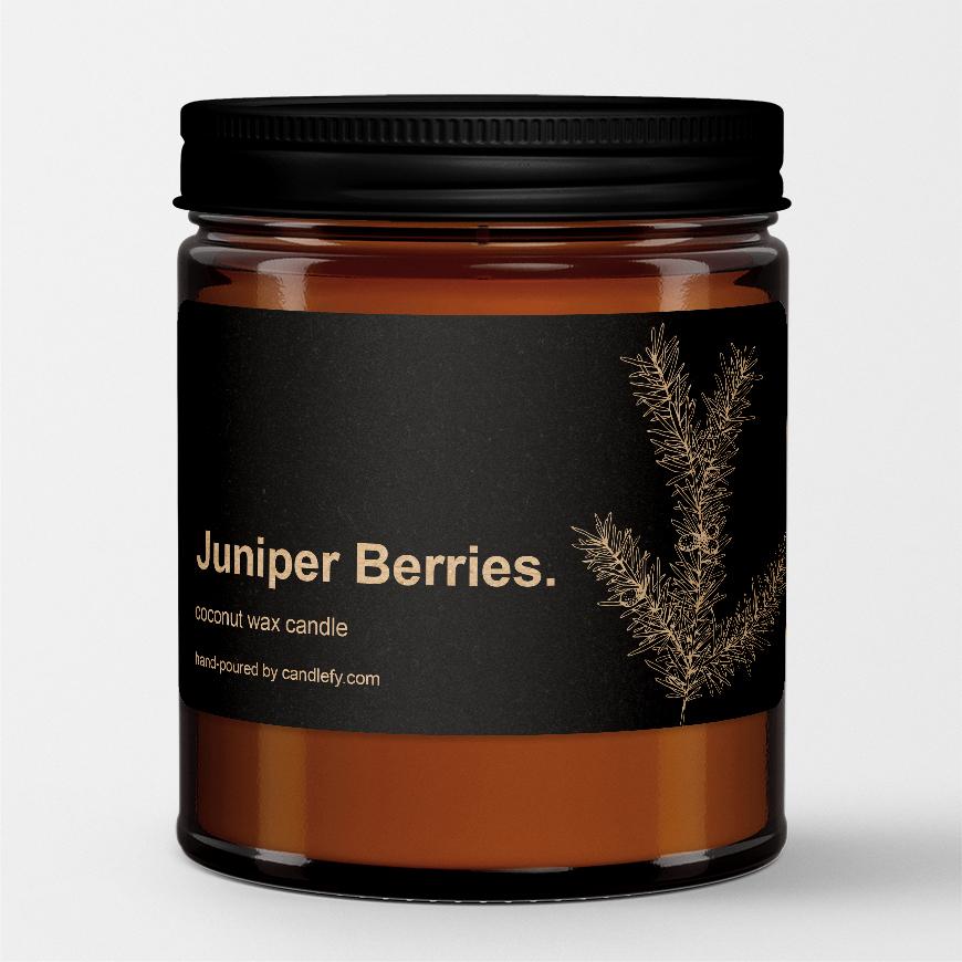 JUNIPER BERRY BLEND CANDLE - Kingfisher Road - Online Boutique