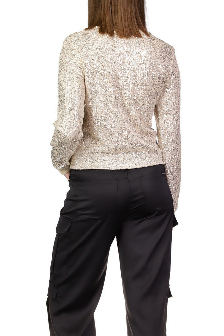 SPARKLE TOGETHER TOP - CHAMPAGNE - Kingfisher Road - Online Boutique