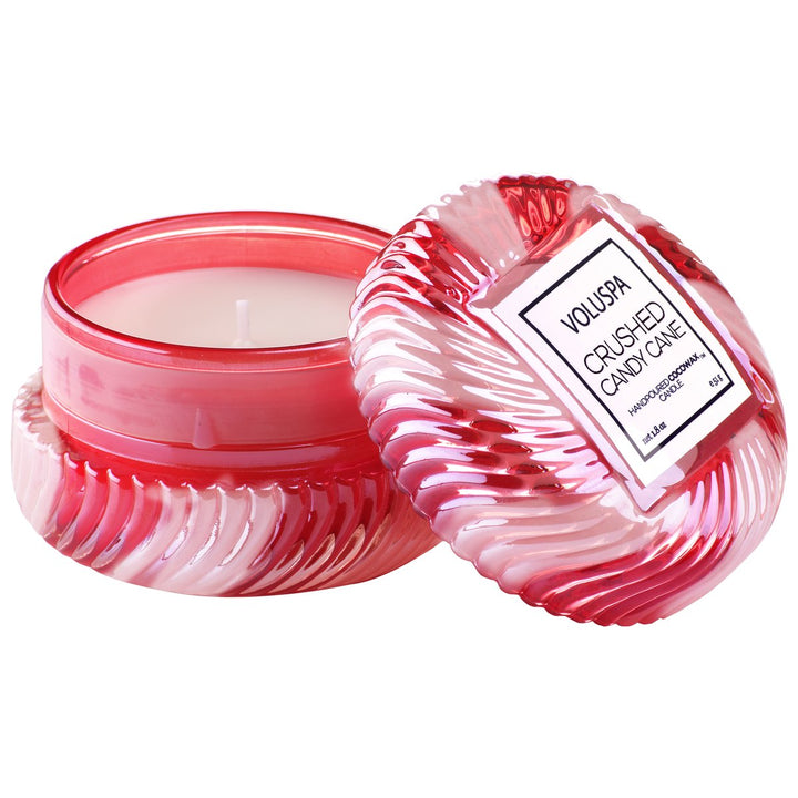 CANDY CANE MACARON CANDLE - Kingfisher Road - Online Boutique