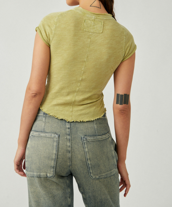 BE MY BABY TEE-PALM LEAF - Kingfisher Road - Online Boutique