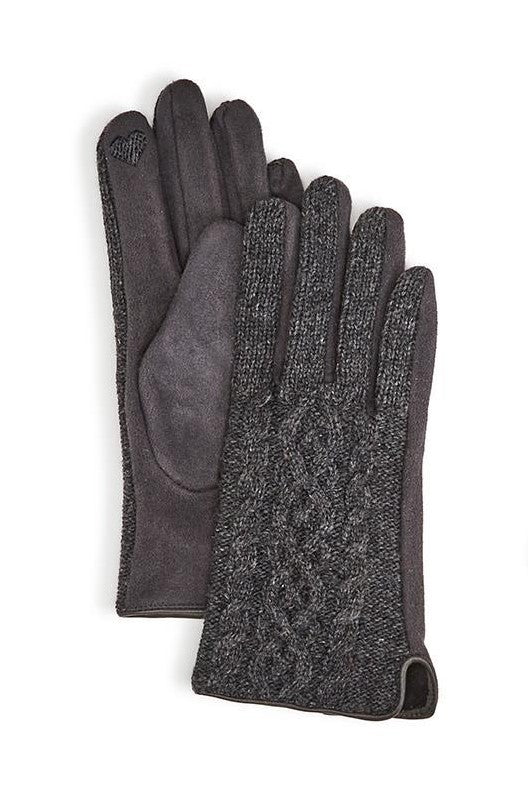 CABLE KNIT GLOVE - Kingfisher Road - Online Boutique