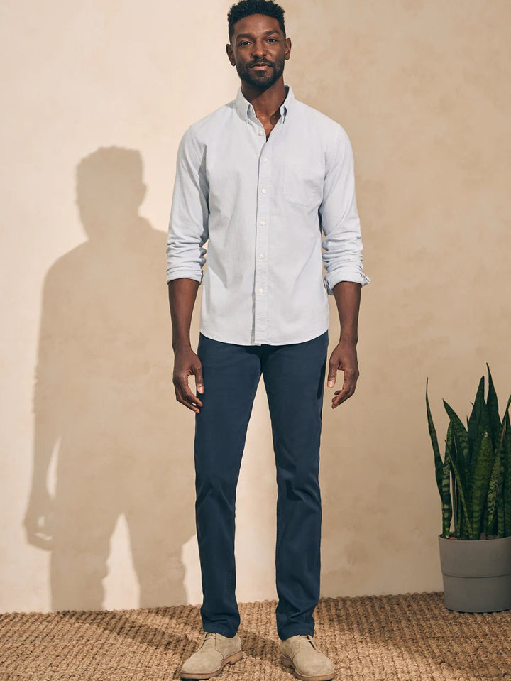 STRETCH OXFORD SHIRT 2.0 - CLASSIC STRIPE - Kingfisher Road - Online Boutique