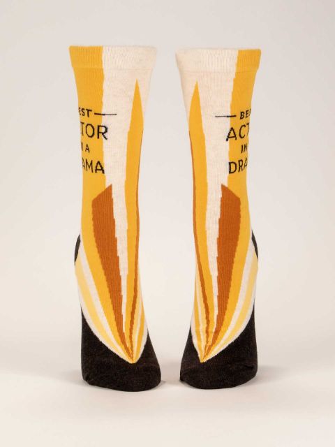 BEST ACTOR IN DRAMA CREW SOCKS - Kingfisher Road - Online Boutique