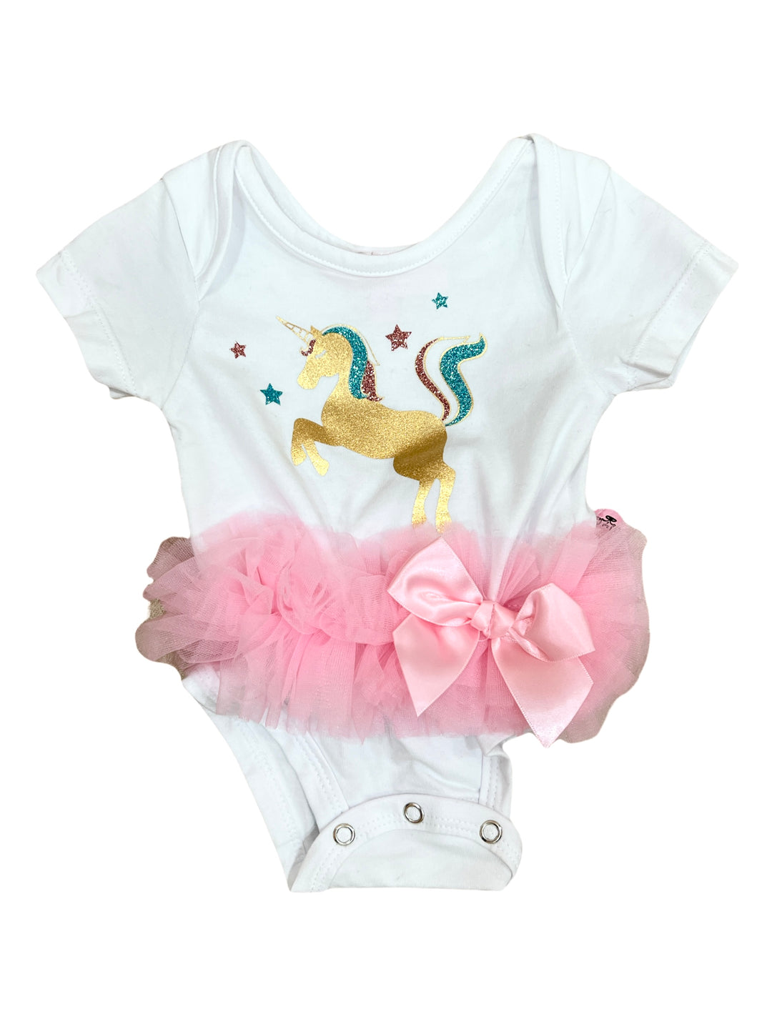 UNICORN/STARS ONESIE WITH TUTU - Kingfisher Road - Online Boutique