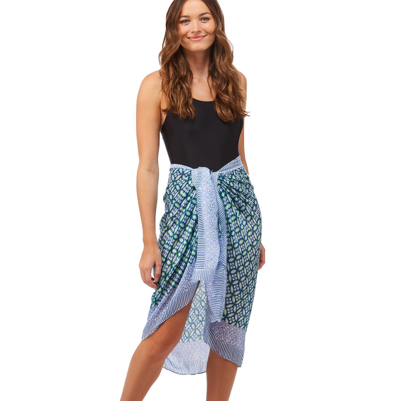 CLOUD SOFT GEOMETRIC PRINTED SCARF - Kingfisher Road - Online Boutique