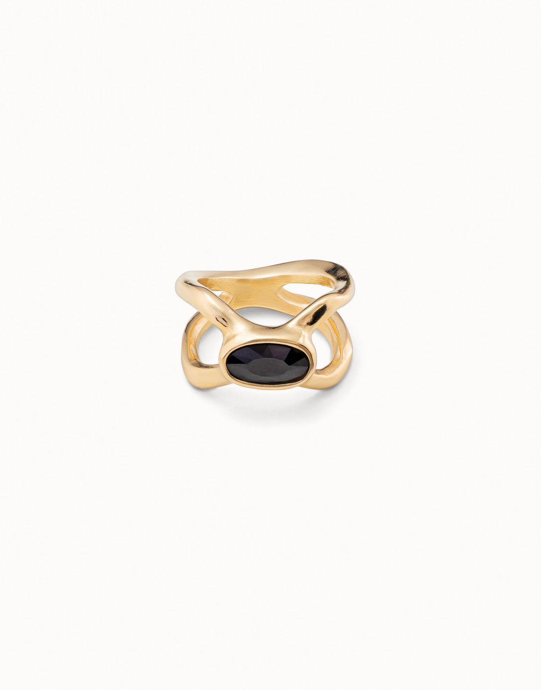GUARDIAN RING -  BLACK STONE - Kingfisher Road - Online Boutique