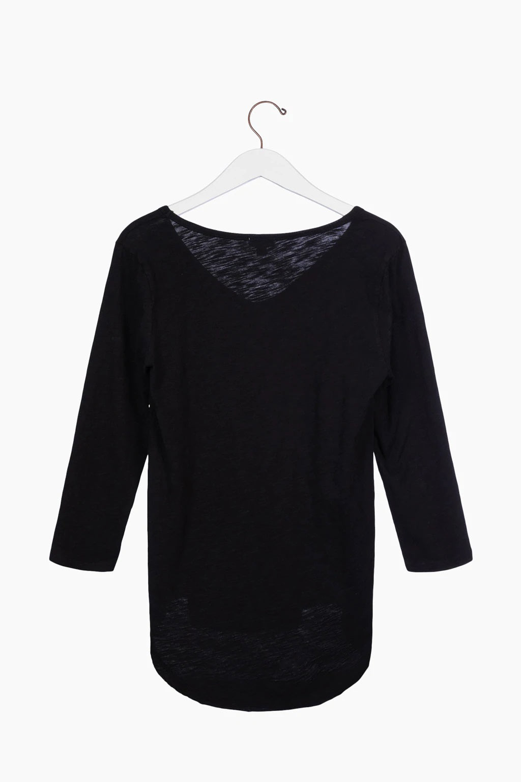 3/4 SLEEVE DEEP-V TOP - Kingfisher Road - Online Boutique