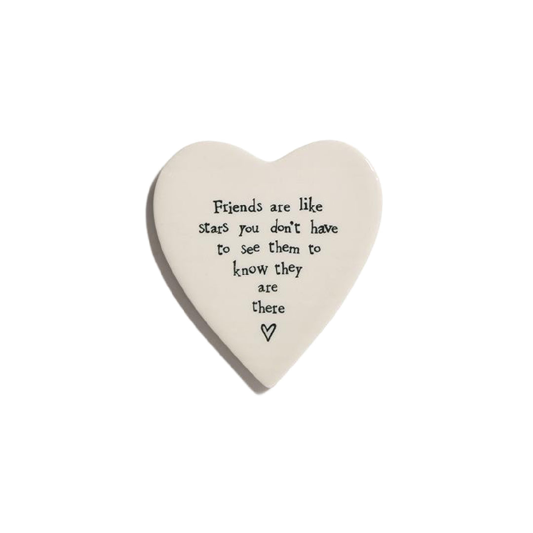 HEART SHAPED COASTER - Kingfisher Road - Online Boutique