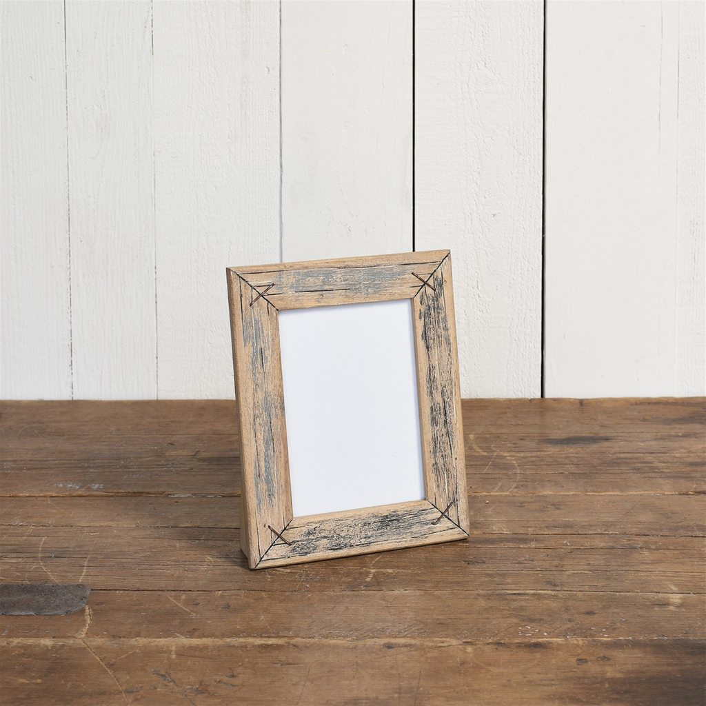 5x7 COSTAL WOOD PICTURE FRAME - Kingfisher Road - Online Boutique