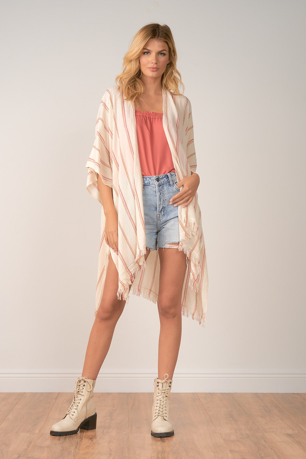 OPEN FRONT KIMONO COVERUP - Kingfisher Road - Online Boutique