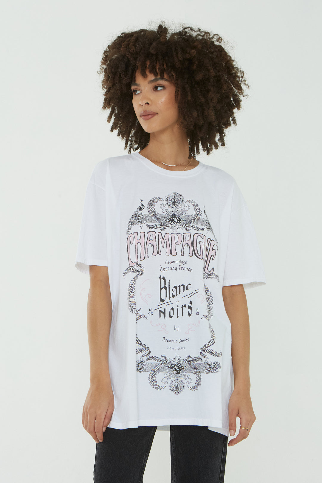 OVERSIZED GRAPHIC TEE - Kingfisher Road - Online Boutique