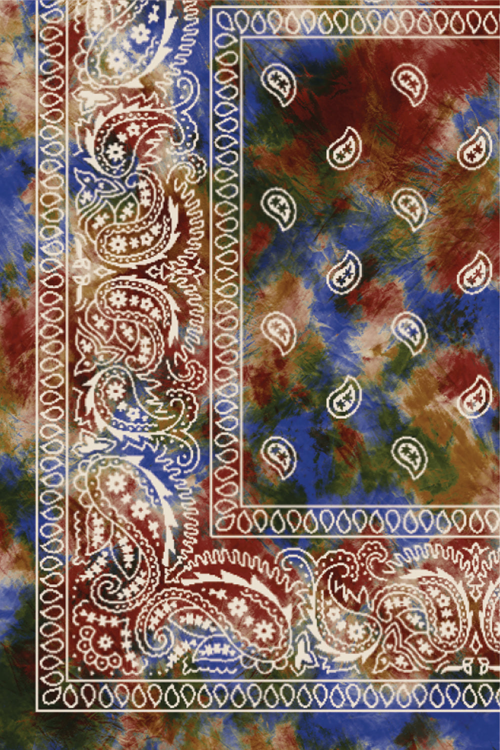 TIE DYE NECKERCHIEF - Kingfisher Road - Online Boutique