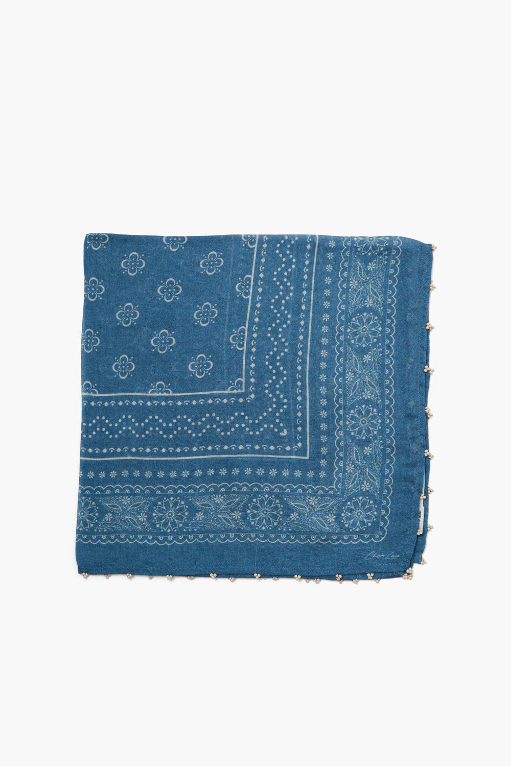 DAINTY FLORAL BANDANA - CORONET BLUE - Kingfisher Road - Online Boutique