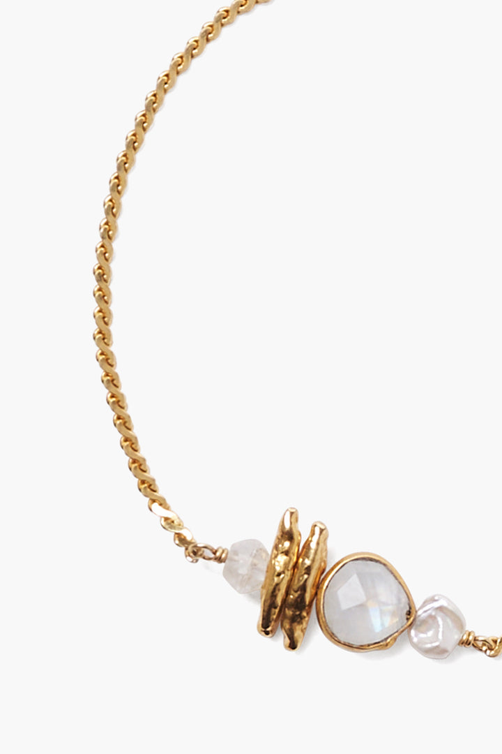 ADJUSTABLE STERLING SILVER GEM BRACELET - Kingfisher Road - Online Boutique