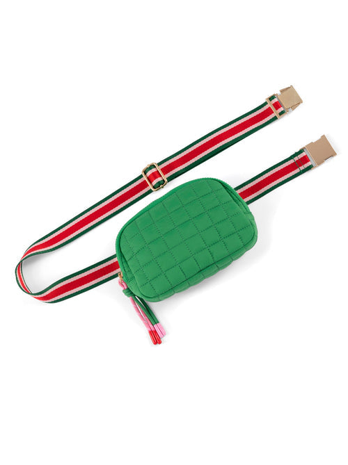 EZRA BELT BAG-GREEN - Kingfisher Road - Online Boutique