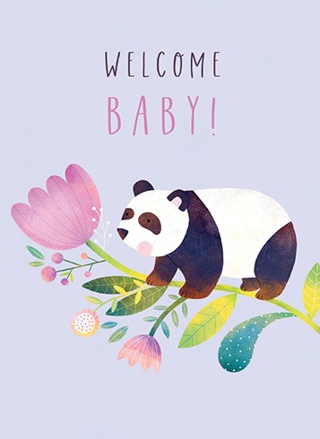 PANDA-WELCOME NEW BABY - Kingfisher Road - Online Boutique