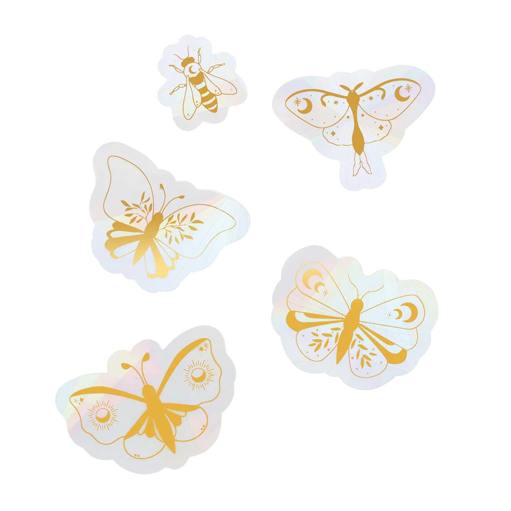 SUNCATCHER WINDOW STICKERS-BUTTERFLIES AND MOTHS - Kingfisher Road - Online Boutique