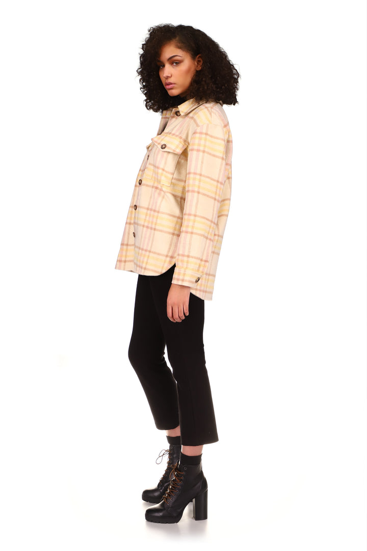 MAPLE PLAID SHACKET - Kingfisher Road - Online Boutique