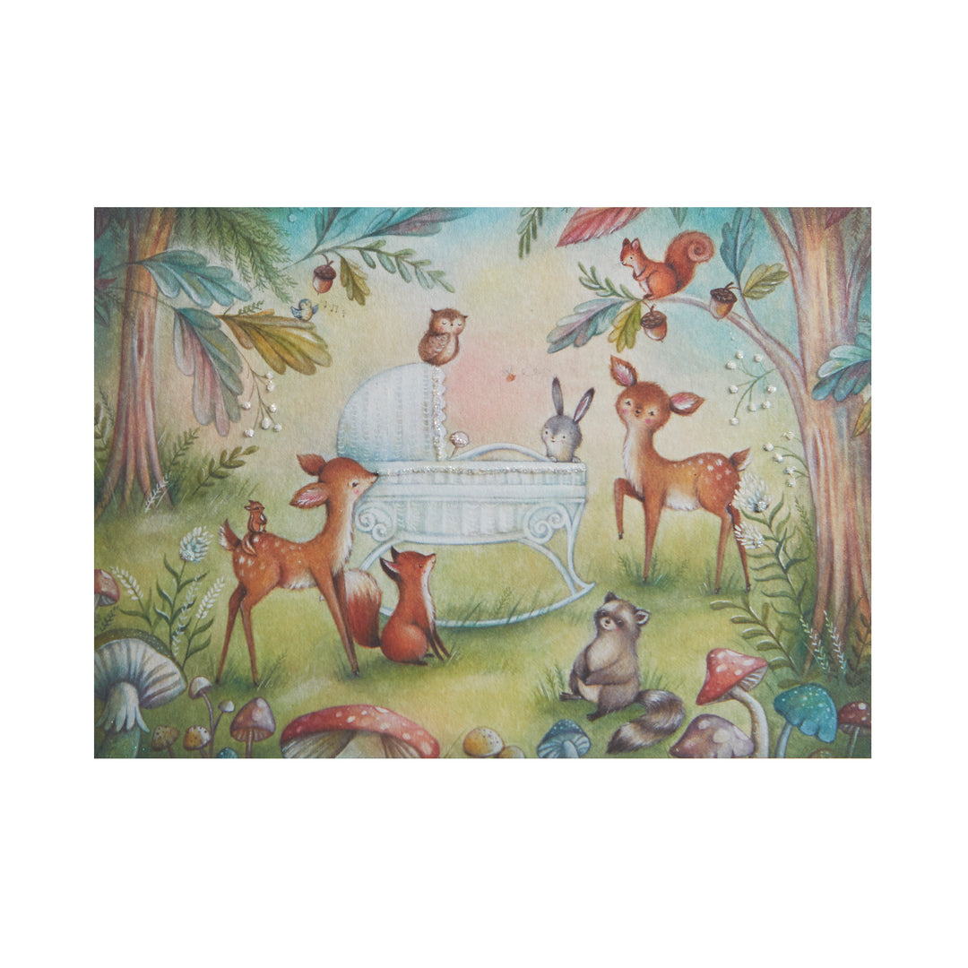 WOODLAND ANIMALS BABY - Kingfisher Road - Online Boutique