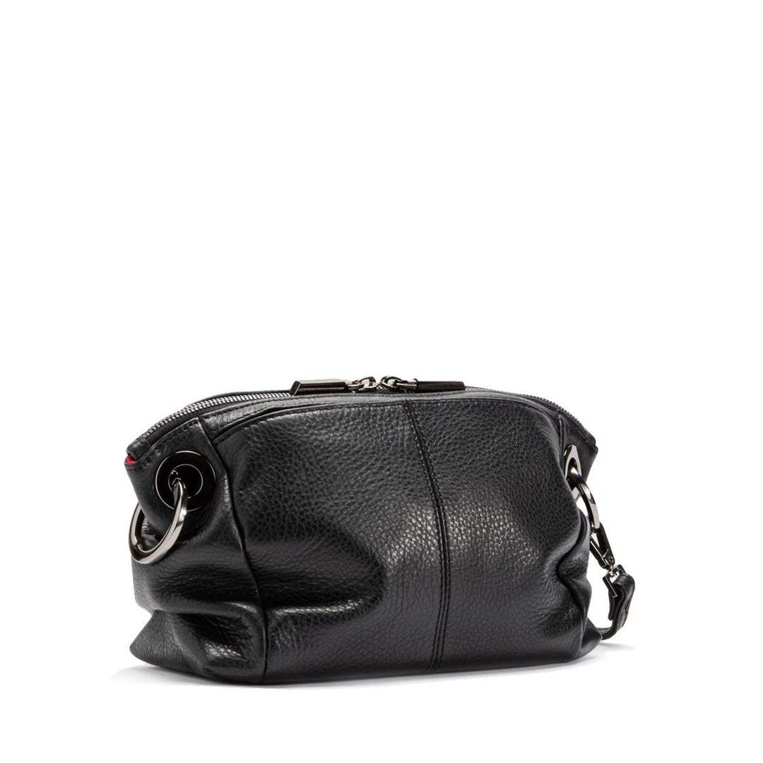 DANIEL CROSSBODY CLUTCH SML-BLACK/GUNMETAL - Kingfisher Road - Online Boutique