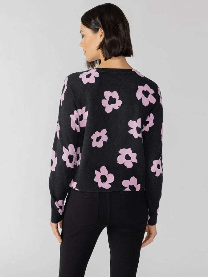 FLOWER POP ALL DAY LONG SWEATER - Kingfisher Road - Online Boutique