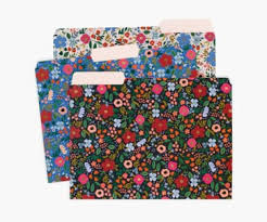 Wild Rose File Folder Set - Kingfisher Road - Online Boutique