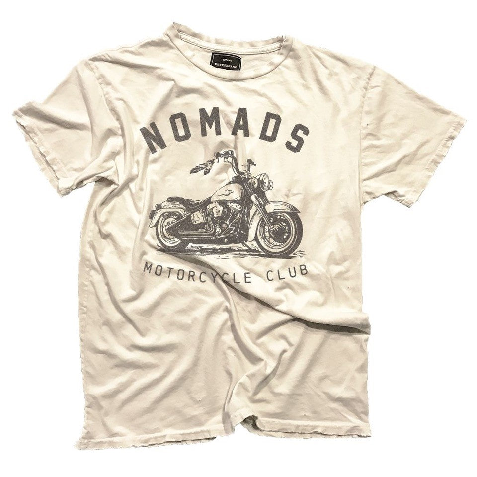 NOMADS VINTAGE MOTORCYCLE TEE - Kingfisher Road - Online Boutique