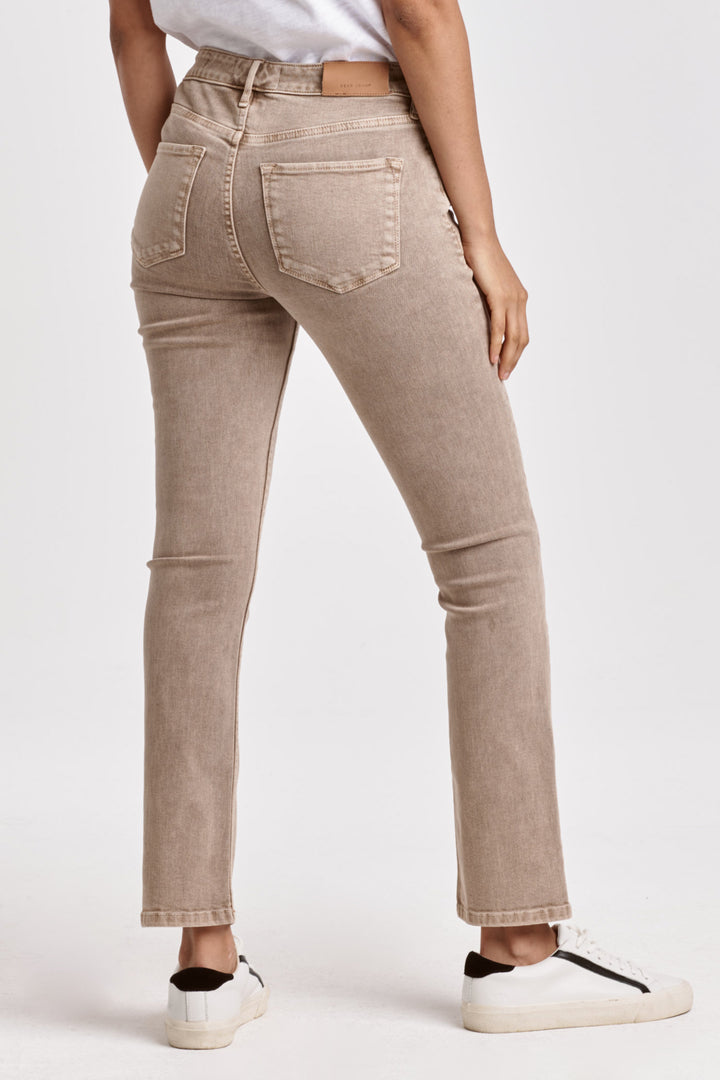 BLAIRE SLIM FIT HI-RISE PANT-CASHMERE - Kingfisher Road - Online Boutique