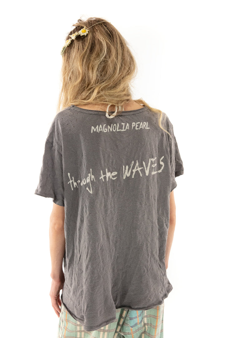 THROUGH THE WAVES TEE - Kingfisher Road - Online Boutique