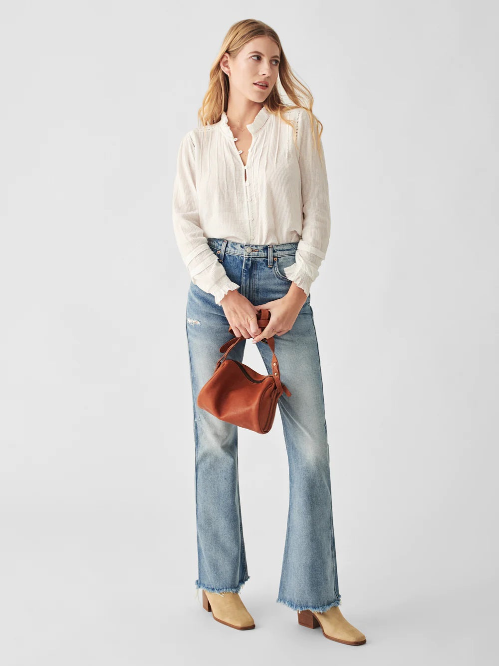 WILLA TOP - WHITE - Kingfisher Road - Online Boutique