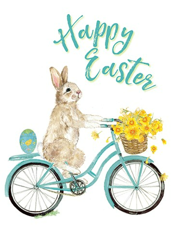BUNNY ON BIKE EASTER - Kingfisher Road - Online Boutique